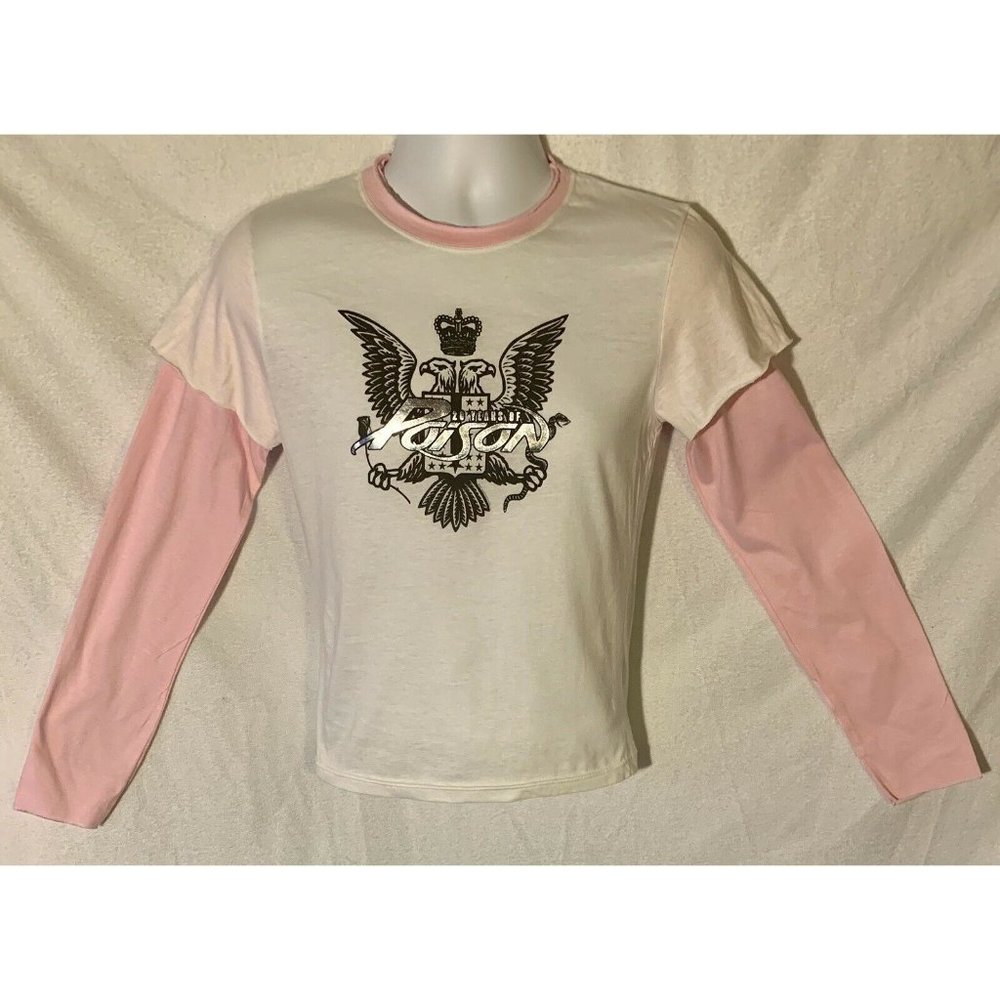 New Rare Vintage 2003 Poison Long Sleeve T Shirt